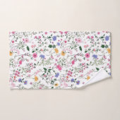 Fleurs sauvages d'été (Serviette à main)