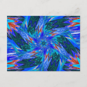 FLEURS SAUVAGES EN PASTELS 12 Carte postale