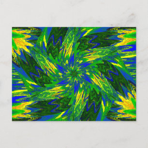 FLEURS SAUVAGES EN PASTELS 13 Carte postale