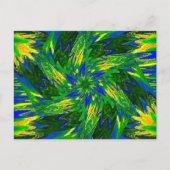 FLEURS SAUVAGES EN PASTELS 13 Carte postale (Devant)