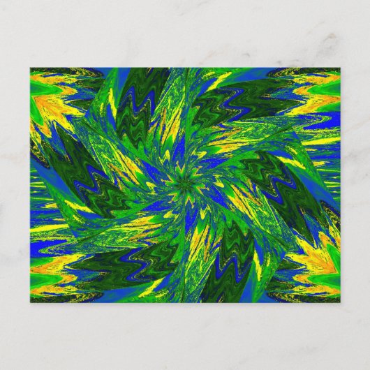 FLEURS SAUVAGES EN PASTELS 13 Carte postale (Devant)