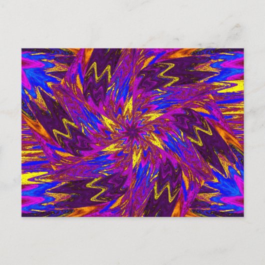 FLEURS SAUVAGES EN PASTELS 14 Carte postale (Devant)