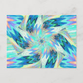 FLEURS SAUVAGES EN PASTELS 4 Carte postale (Devant)