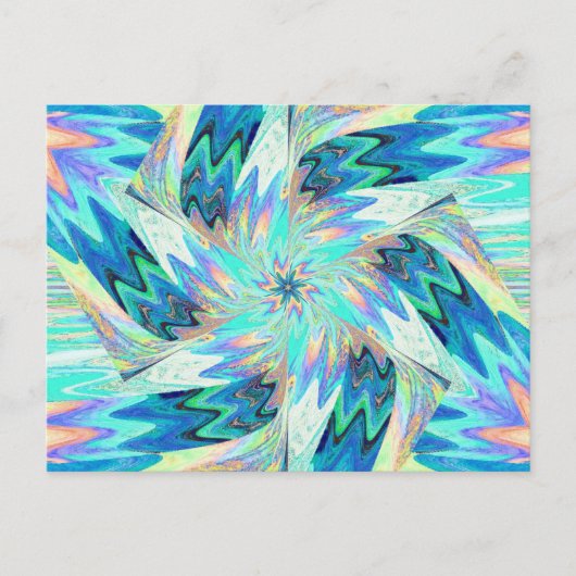 FLEURS SAUVAGES EN PASTELS 4 Carte postale (Devant)