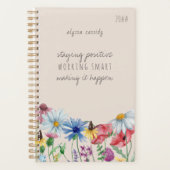 Fleurs sauvages et affirmation positive Personnali (Devant)