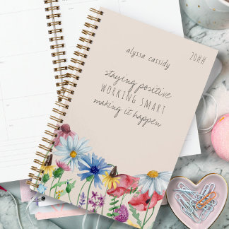 Fleurs sauvages et affirmation positive Personnali