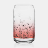 Fleurs sauvages et papillons (Verso)