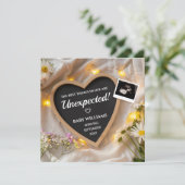 Fleurs sauvages Faire-part de grossesse (Debout devant)