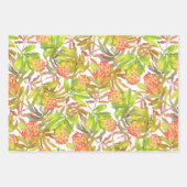 Fleurs sauvages Feuille de papier d'enveloppement (Devant 3)