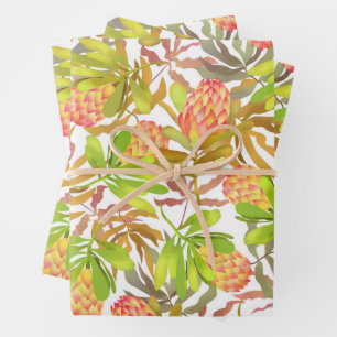 Fleurs sauvages Feuille de papier d'enveloppement