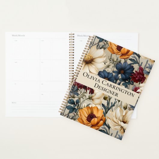 Fleurs sauvages floraux personnalisés (Devant avec enveloppe)