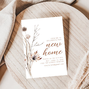 Fleurs sauvages Invitations du New Home House