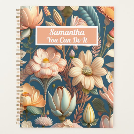 Fleurs sauvages jaunes "Vous pouvez le faire" flor (Devant)