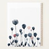 Fleurs sauvages minimaux d'aquarelle moderne (Dos)