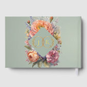 Fleurs sauvages & Monogramme - Feuille de sauge (Verso)