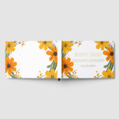 Fleurs sauvages orange et jaune Mariage de couronn (Complet)