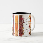 Fleurs sauvages personnalisés Mug 5 (Devant droit)