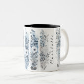 Fleurs sauvages personnalisés Mug 6 (Devant droit)