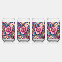 Fleurs sauvages roses