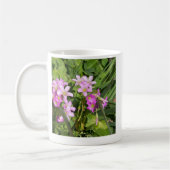 fleurs sauvages roses sur votre tasse (Gauche)