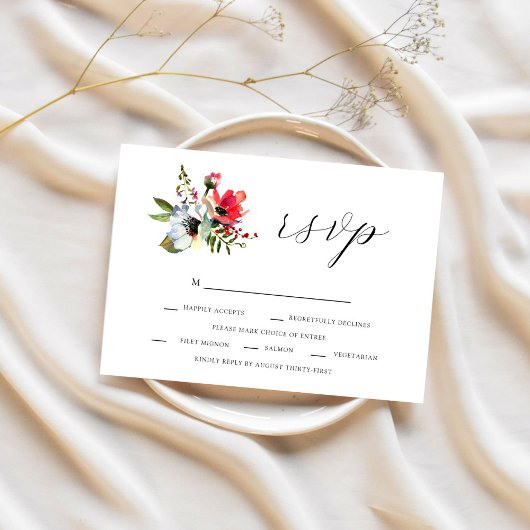 Fleurs sauvages & RSVP Romantique