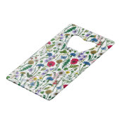 Fleurs sauvages sur blanc cassé (Dos Angle)