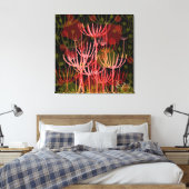 Fleurs sauvages toile étirée Impression (Insitu(Chambre))