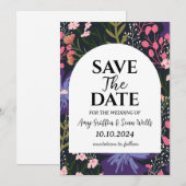 fleurs sauvages tombent enregistrer les cartes de  (Devant / Derrière)