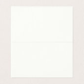 Fleurs sauvages vintages Numéro de table personnal (Inside Unfolded)