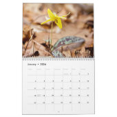 Fleurs sauvages Wild Abourt #3 Calendrier (Jan 2026)