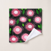 Fleurs Scandi (Gant de toilette)