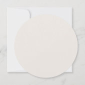 Fleurs séchées Boho Circle Numéro de table (Dos)