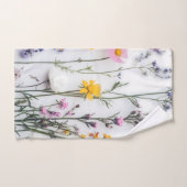 FLEURS SÉCHÉES FLEUR SAUVAGE FLORAL ESTHÉTIQUE (Serviette à main)