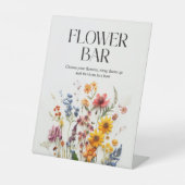 Fleurs Séchées Fleur Sauvage Panneau de Bar de Fle (Recto)