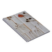 Fleurs séchées sur les livres (Côté Droit)