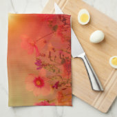 Fleurs Serviettes de cuisine (Quart Plié)