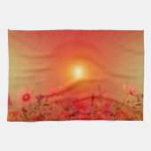 Fleurs Serviettes de cuisine (Horizontal)