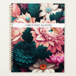 Fleurs simples modernes<br><div class="desc">Moderne,  simple,  fleurs Planificateur,  beau cadeau pour noël pour votre famille et vos amis. Ou pour vous-même de commencer dans une nouvelle année heureuse!</div>