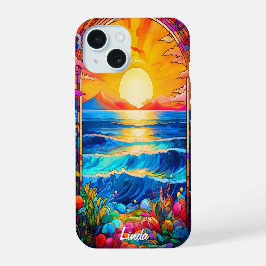 Fleurs sur étui Case-Mate (Verso)