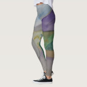 Fleurs Sur Les Leggings De L'Arrière (Gauche)