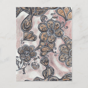 Fleurs sur Mars carte postale