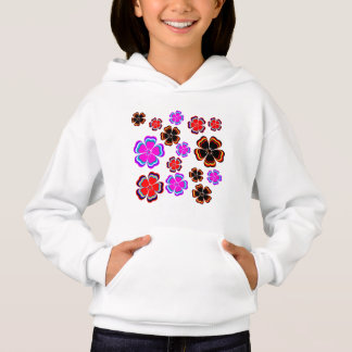 Fleurs sweat - shirts à capuche