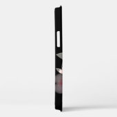 Fleurs translucides sur coque iphone Coque-mat noi (Verso / Droite)