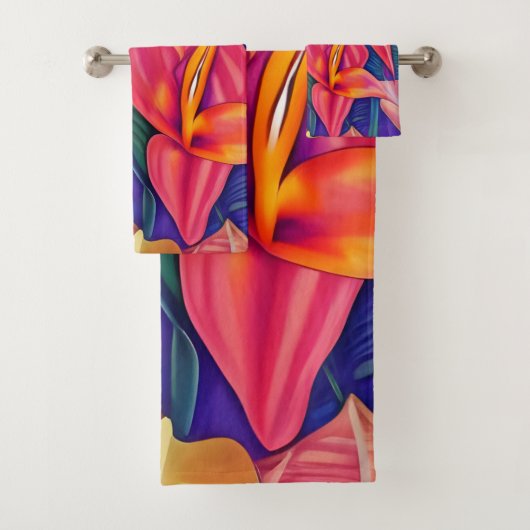 Fleurs tropicales Cinq (En situation)