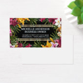 Fleurs tropicales colorées (Bureau)