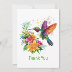 Fleurs tropicales des colibris de Merci