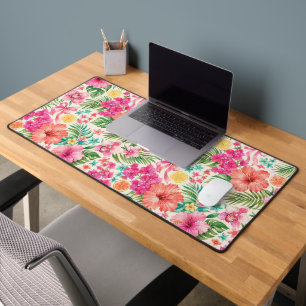 FLEURS TROPICALES D'ÉTÉ AUX COULEURS VIVES