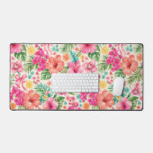 FLEURS TROPICALES D'ÉTÉ AUX COULEURS VIVES (Clavier et souris)