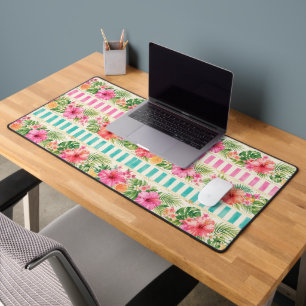 FLEURS TROPICALES D'ÉTÉ AUX COULEURS VIVES