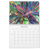 Fleurs tropicales du calendrier de Kauai Hawaii (Mar 2026)